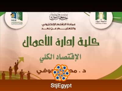 مبادئ الاقتصاد الكلي - دورة تعليمية شاملة