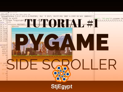 Pygame Side-Scroller Full Course – Learn Game Development