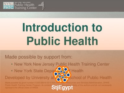 Introduction to Public Health: Foundations and Practice