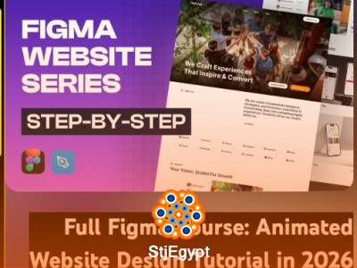 Figma Website Design Course – Build a Complete Responsive UI Project