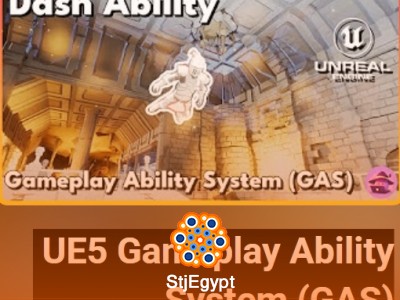 Unreal Engine 5 Gameplay Ability System (GAS) Course – Complete Blueprint Abilities Tutorial