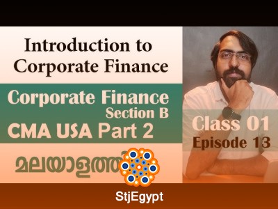 Corporate Finance | CMA USA Part 2 – Section B