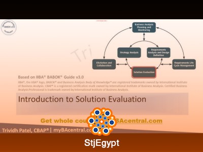Certified Business Analysis Professional (CBAP®) Full Course