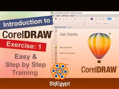 Master CorelDRAW: Complete Graphic Design Exercises