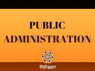 Public Administration, Governance & E-Governance