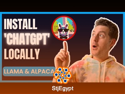 LLaMA & Alpaca: Install 'ChatGPT' Locally – Full Tutorial