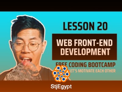Free Web Front-End Development Bootcamp – HTML, CSS, JavaScript & React