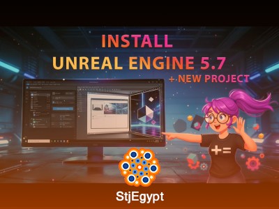 Unreal Engine 5.7 Beginner Course – From Installation to Blueprints
