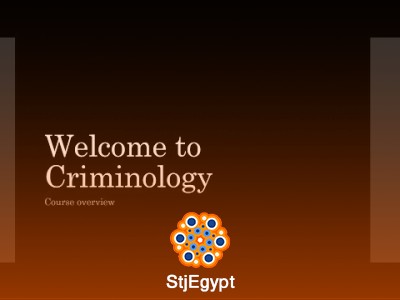 Introduction to Criminology: Comprehensive Course on Crime and Criminal Behavior