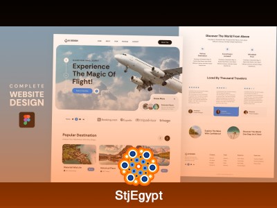 Complete Website UI/UX Design & Prototyping in Figma