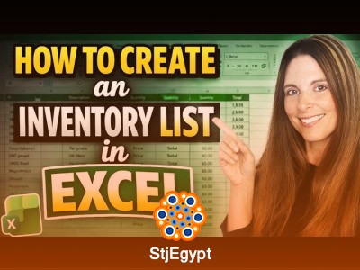 Excel Inventory Management Course: Stock In/Out Tracking & Analysis