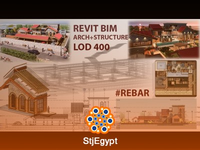 Revit BIM Masterclass – Complete Architecture, Structure & Rebar Detailing LOD 400 Course