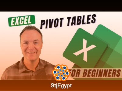 Excel for Data Analysis: Pivot Tables, Formulas & Data Visualization