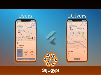 Flutter - Trippo Ride Sharing App (Uber Clone) - Creating Users App [Part-2]