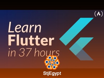Flutter Course for Beginners – 37-hour Cross Platform App Development Tutorial