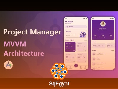 Project Manager App – Android Studio Kotlin MVVM Architecture Tutorial