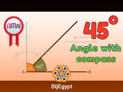 Geometry Construction Course | How to Construct Angles Using Compass