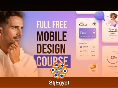 Full Mobile App UI Design Course – Complete UX/UI Design Masterclass