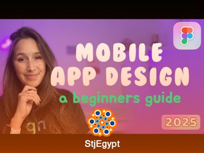 Learn Figma 2025 – Mobile App Design Step-by-Step Beginner Course