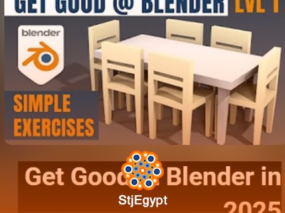 Blender Master Course – Skill Building Exercises, Topology & Hard Surface Modeling