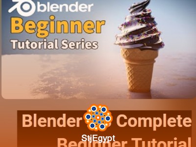 Blender Beginner Full Course (CG Geek) – 3D Modeling, Materials & Rendering Tutorial