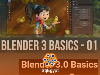 Blender Basics Full Course (CG Cookie) – Complete Beginner 3D Modeling Training