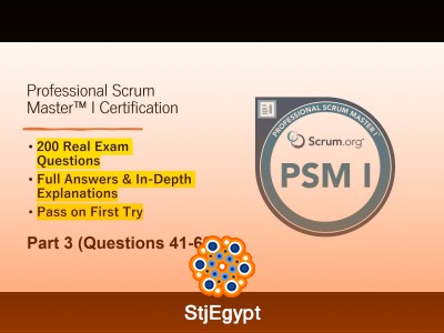 Professional Scrum Master I (PSM I) Certification Practice Questions & Answers
