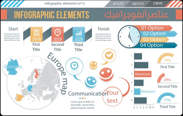 تعلم تصميم الإنفوجرافيك باحترافية – دورة مجانية تضم 13 درسًا